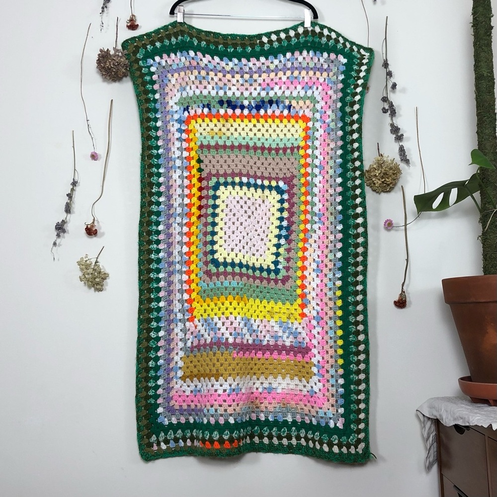 Colorful Crochet Baby Blanket